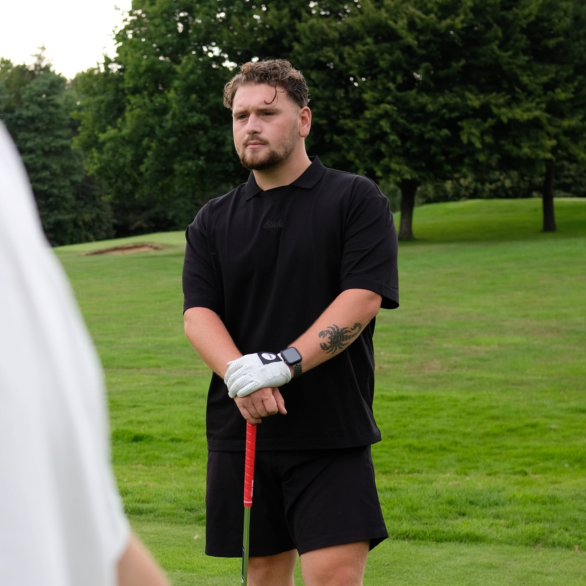 Black Sticks Relaxed Fit Shirt