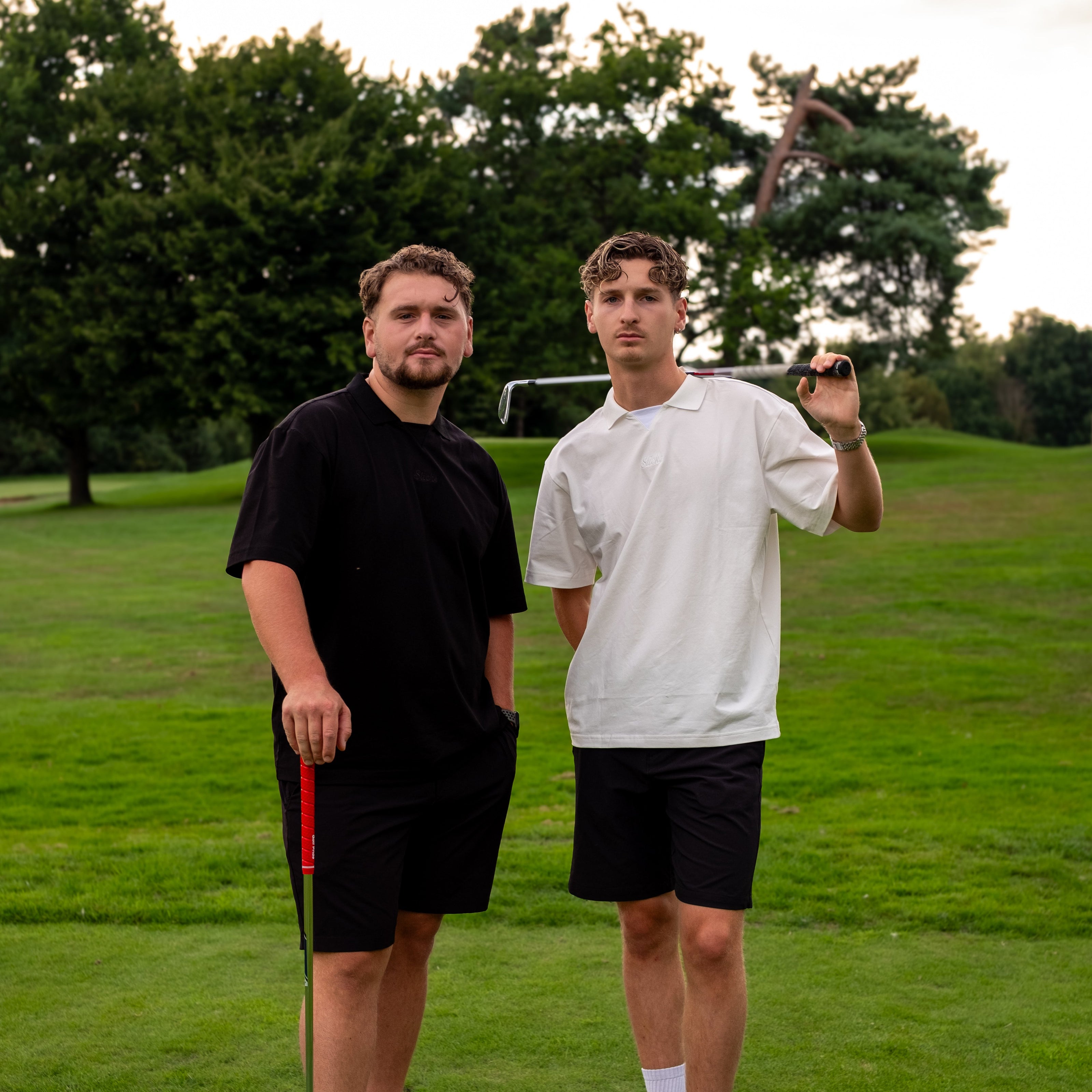 Black Sticks Relaxed Fit Shirt