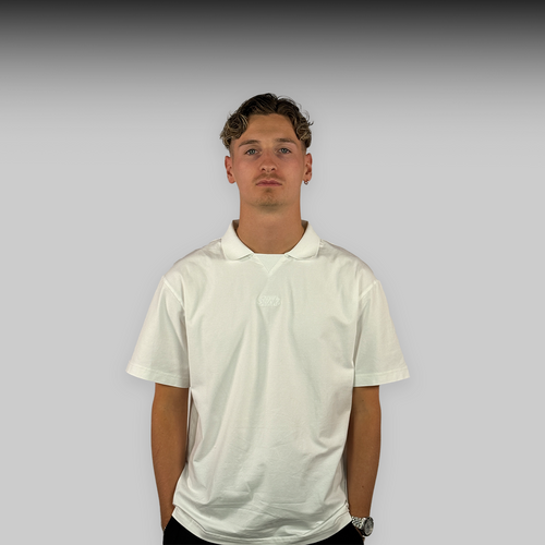 Cream Sticks Relaxed Fit Shirt
