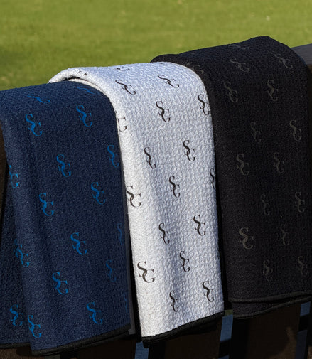 Monogram Towel | Black