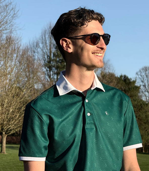 Monogram Polo Heritage Green Shirt